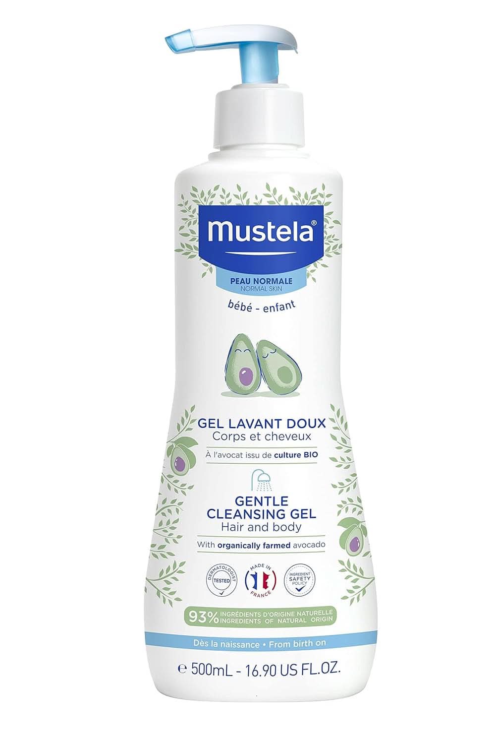 Mustela, Gel de curățare delicat, 500 ml Mama si Copilul Naty Shop