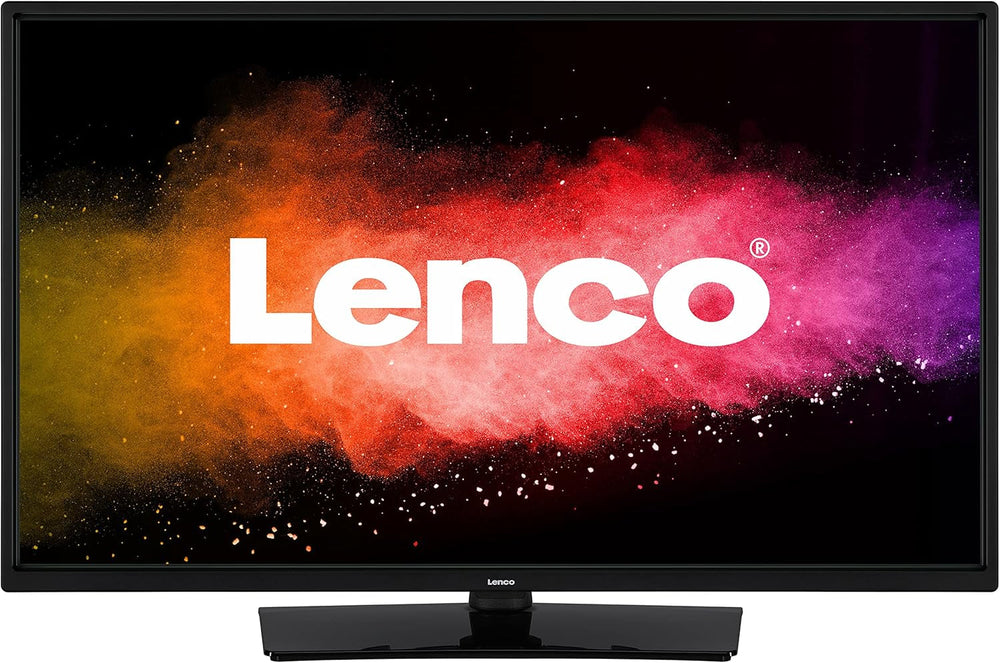Lenco LED-3263BK (V2) - Televizor inteligent Android de 32 de inci, negru - Imagini strălucitoare, streaming flexibil și Chromecast integrat - HD-Ready, HDR, Wi-Fi, Bluetooth - Ideal pentru acasă și în deplasare