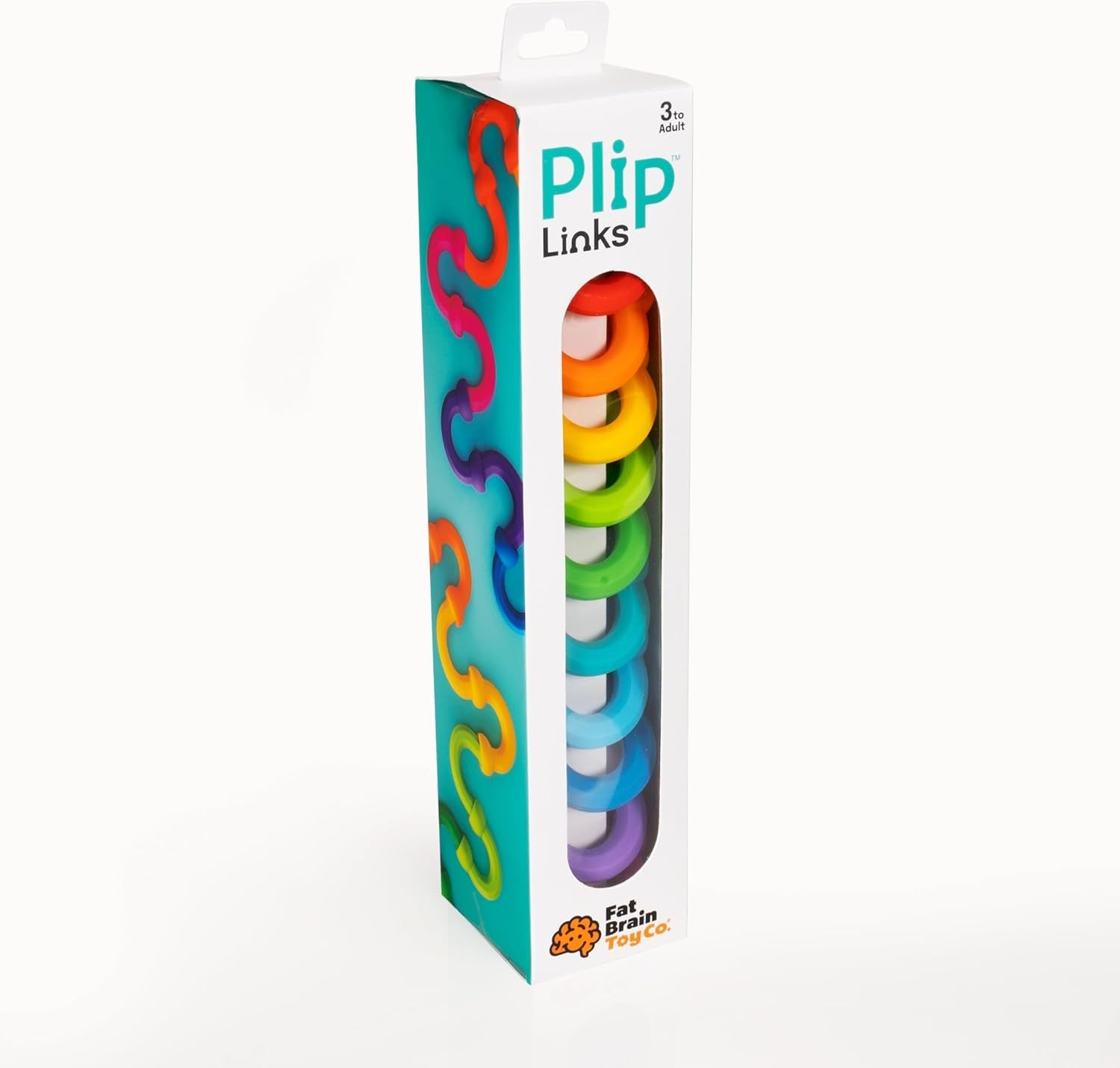 Fat Brain Toys Plip Links - Plip Links - Neues Bauen & Bauen für Kinder von 3 bis 12 Jahren