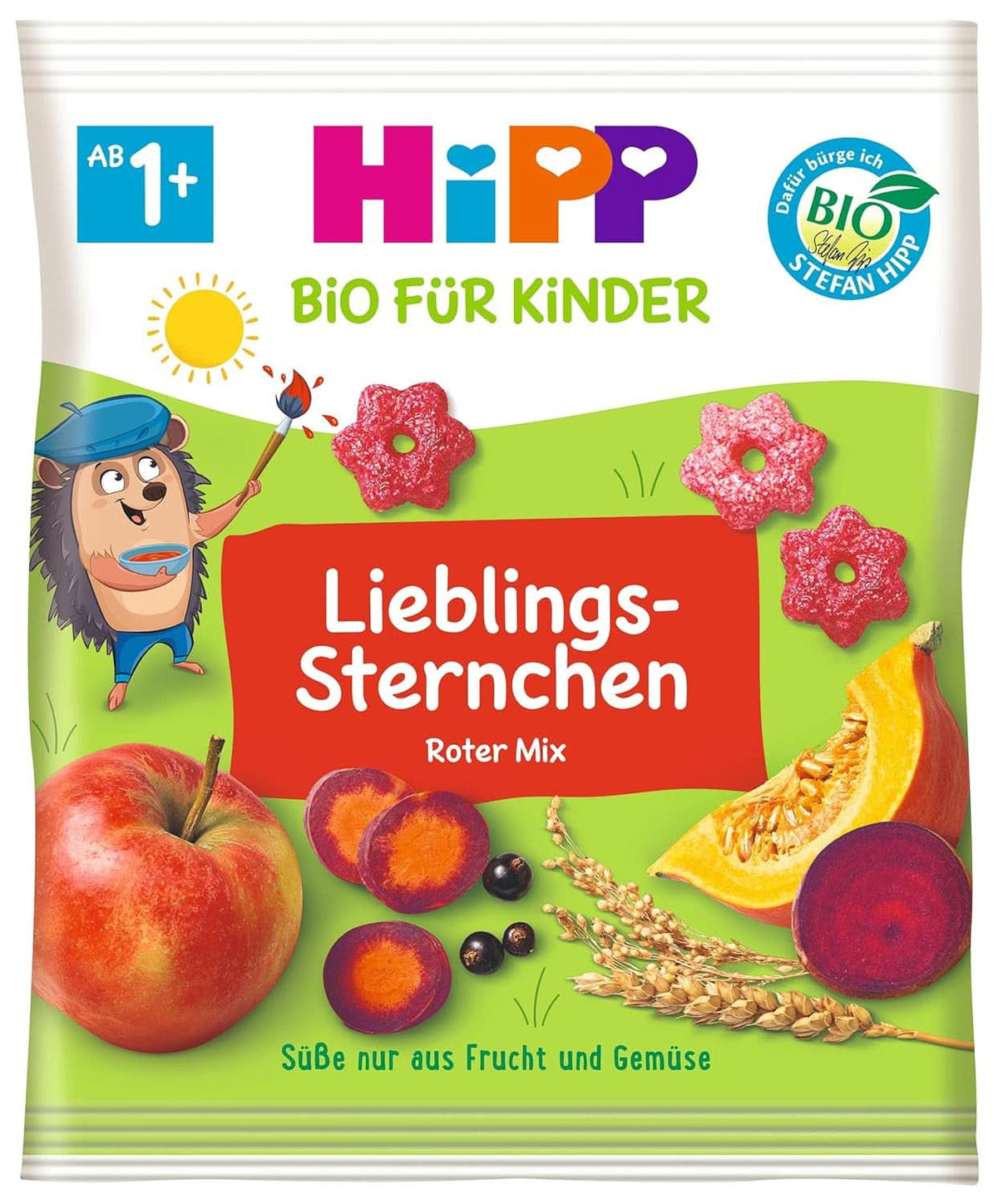 Hipp Bio Für Kinder Knusperringe, 7er Pack (7 x 25 Gramm) Mutter und Kind Naty Shop 9 x 30 Gramm Sterne