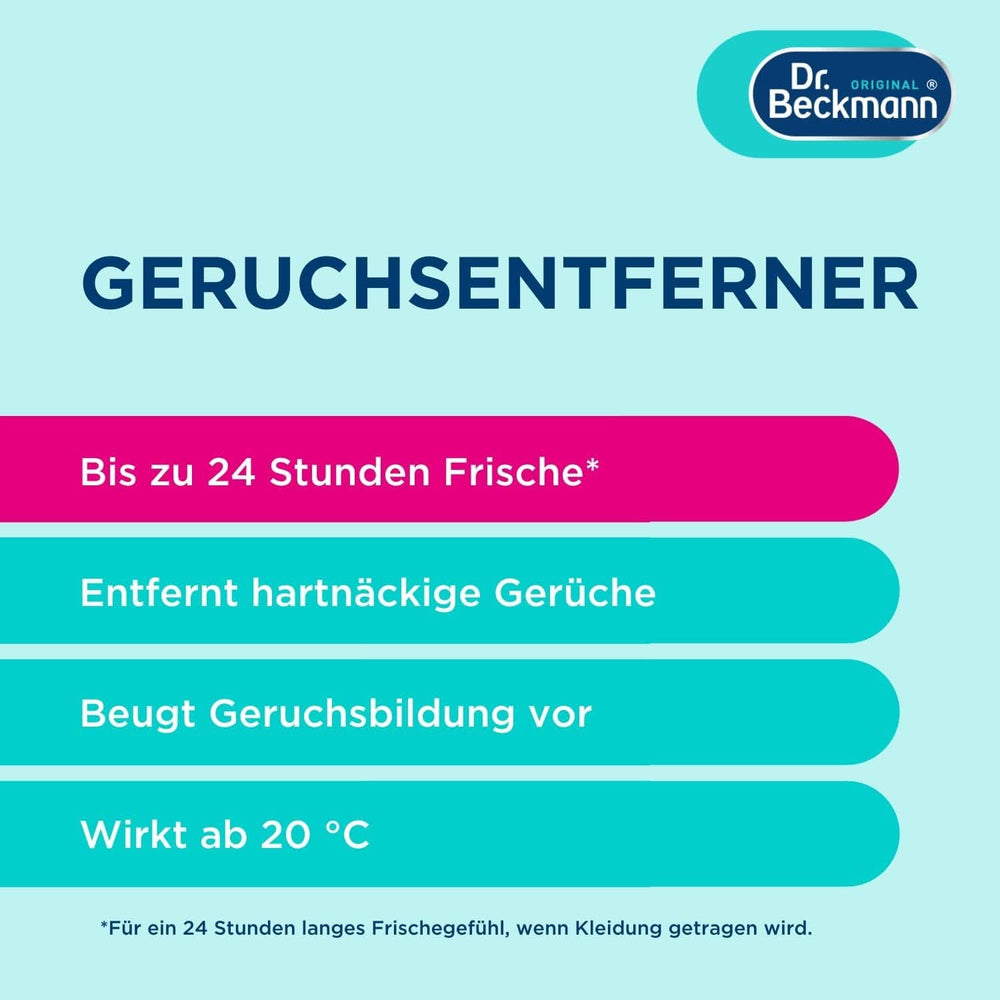 Dr. Beckmann Geruchsentferner, entfernt hartnäckige Gerüche aus hochflorigen Teppichen, 500 ml Naty Shop