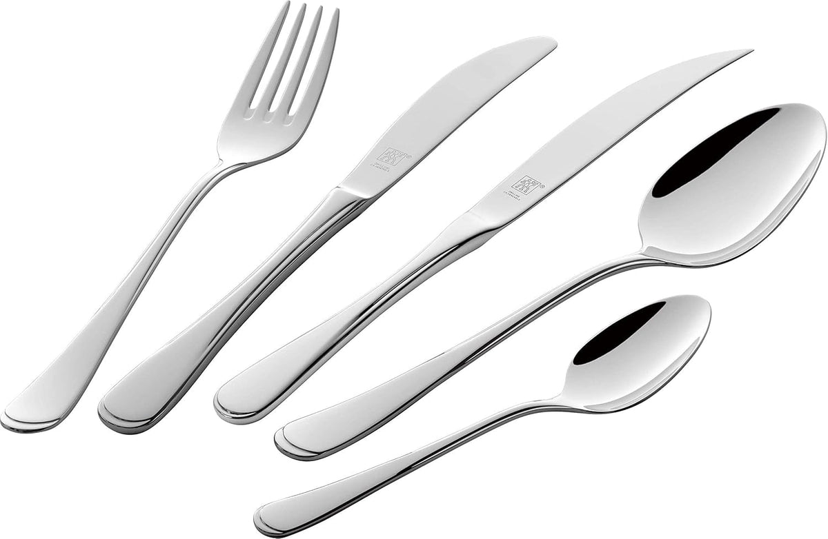 Set tacâmuri ZWILLING Nottingham, 72 piese, pentru 12 persoane, oțel inoxidabil 18/10 Bucatarie Naty Shop