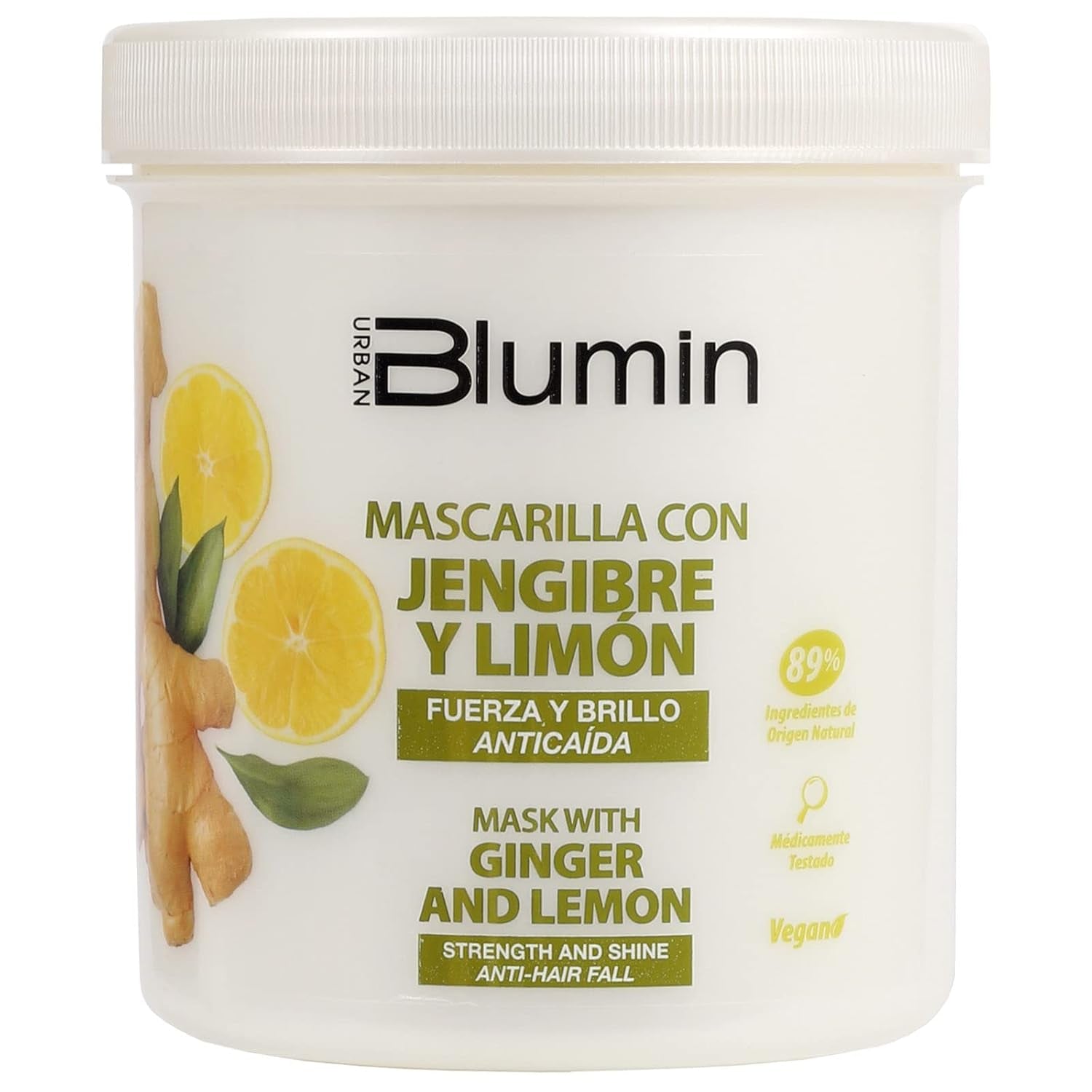 Mască de păr Urban cu ghimbir și lămâie, 700 ml Masca de par Naty Shop Titlu implicit