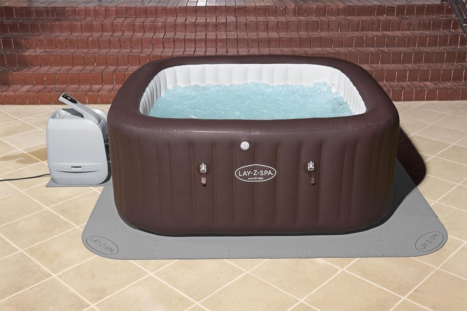 Set de plăci de protecție pentru podea Bestway LAY-Z-SPA Xtras 196 x 196 cm