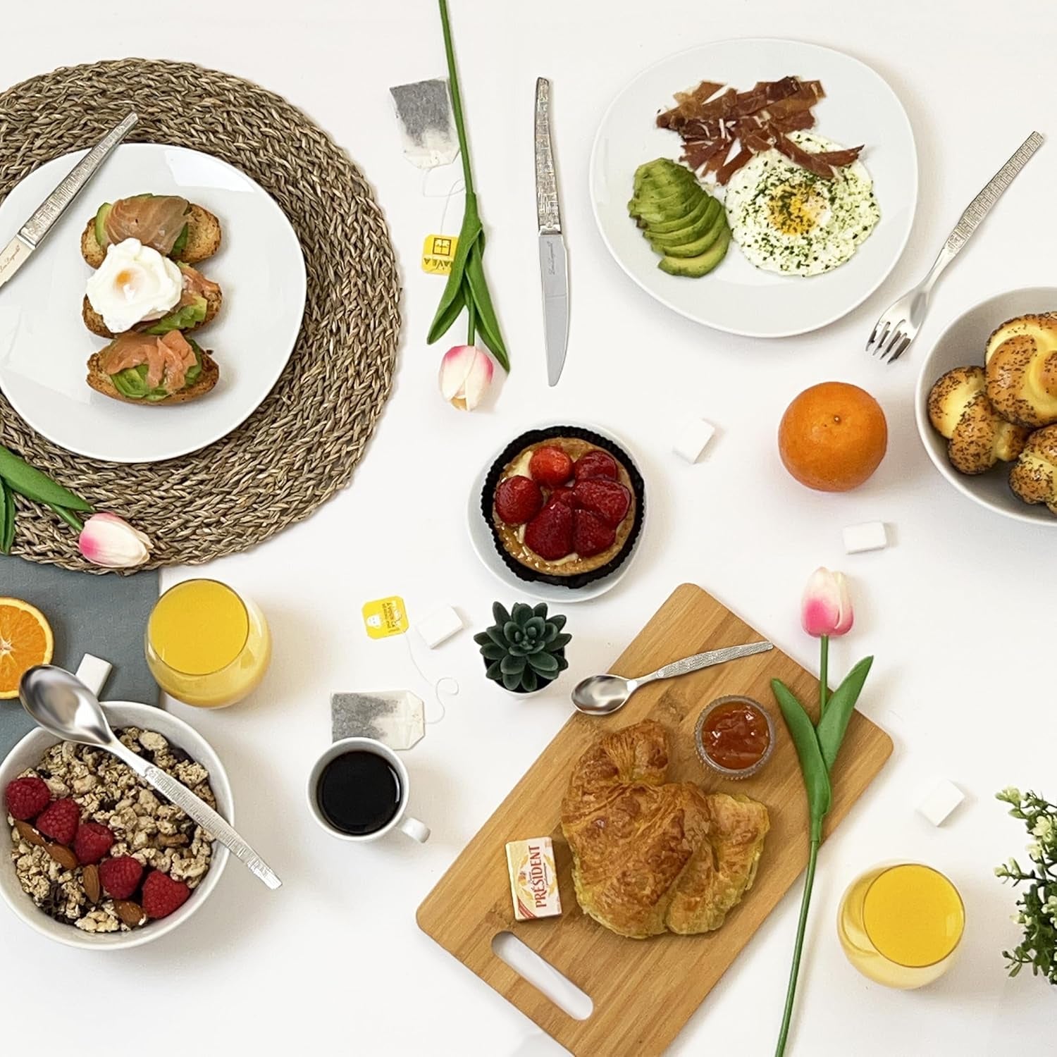 JET Cutlery Fine Shiny Design Außergewöhnliches Besteckset 30-teilig Kitchen Naty Shop