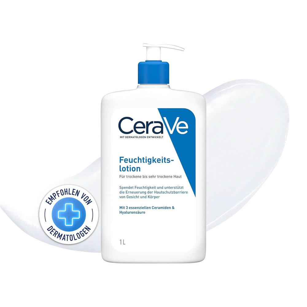 Cerave Feuchtigkeitslotion für Körper und Gesicht, 1 Liter Kosmetik und Schönheit Naty Shop 1 Liter