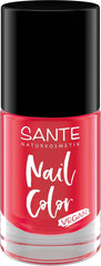 Oja SANTE Natural Cosmetics - Blooming Coral - 8 ml - vegană, 15-Free - uscare rapidă - durabilă - finisaj lucios - ingrediente naturale