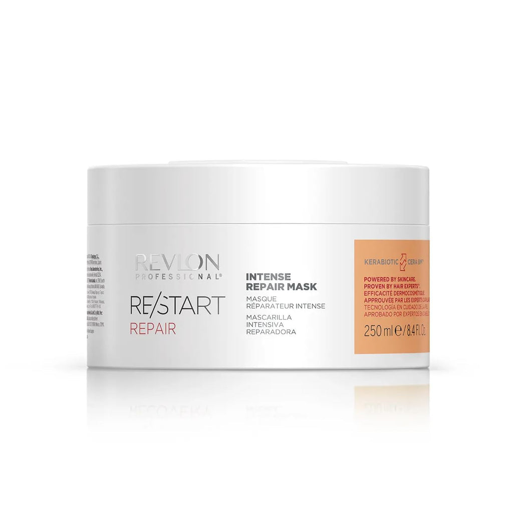 RE/START Repair Intense Repair Mask, 250 ml, mască intensivă pentru părul deteriorat, masca întărește părul deteriorat din interior, tratament regenerant pentru păr Masca de par Naty Shop 1 bucată (pachet de 1) Fără miros