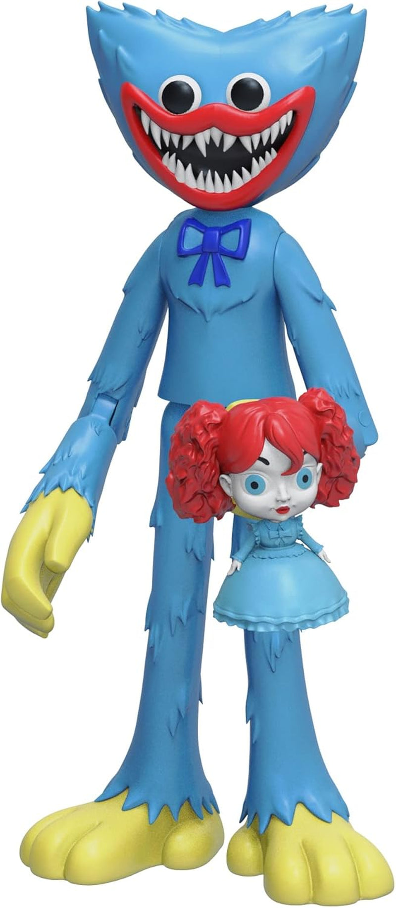 Bizak Poppy Playtime Huggy Wuggy Gruselige, bewegliche Actionfigur, 13 cm, mit Videospiel-Zubehör, verschiedene Sammelfiguren, ab 6 Jahren (64230014). Actionfiguren Naty Shop