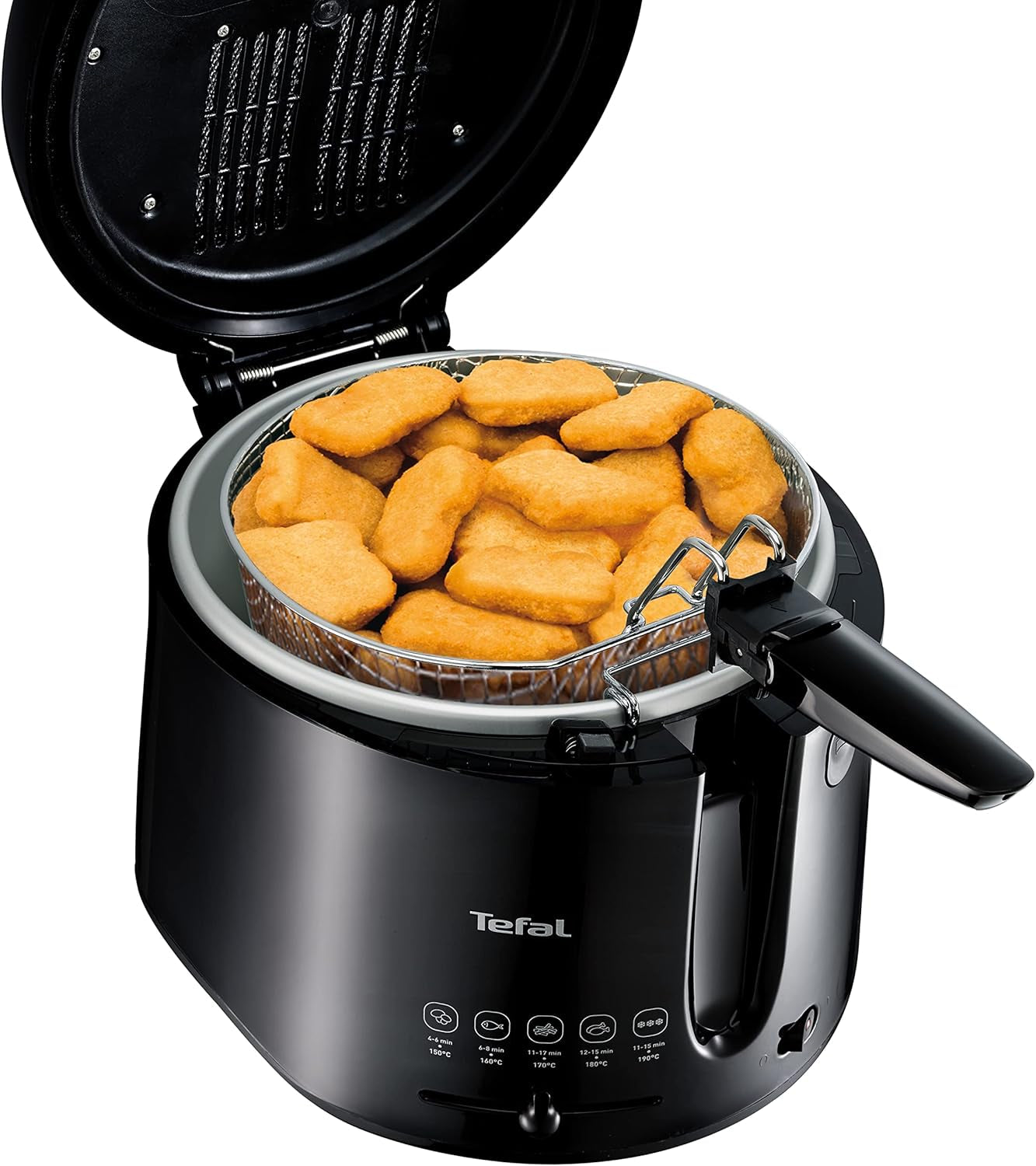 Tefal Maxi Fry Fritteuse, Cool-Wall-Technologie, 1,2 kg, einstellbarer Thermostat. Haushaltsgeräte Naty Shop