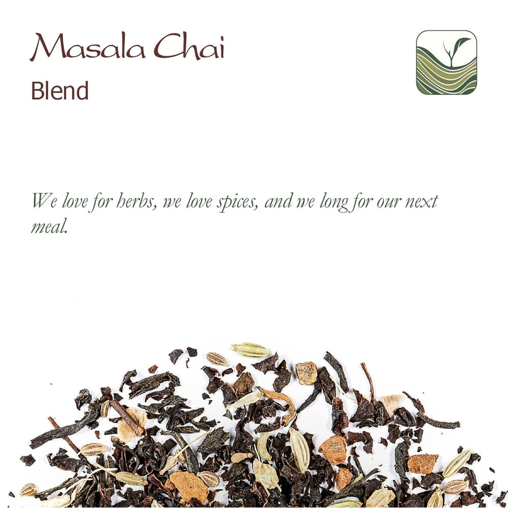 Masala Chai Ceai negru organic - perfect pentru India Latte - amestec indian organic 100 g