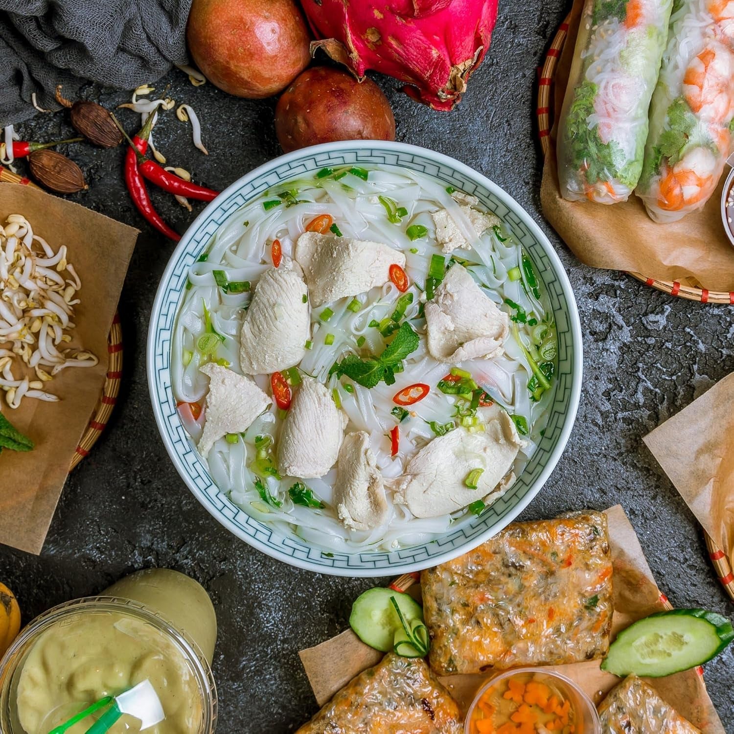 MAMA - Pho Ga Instant Reisnudelschale - (1 x 65g)