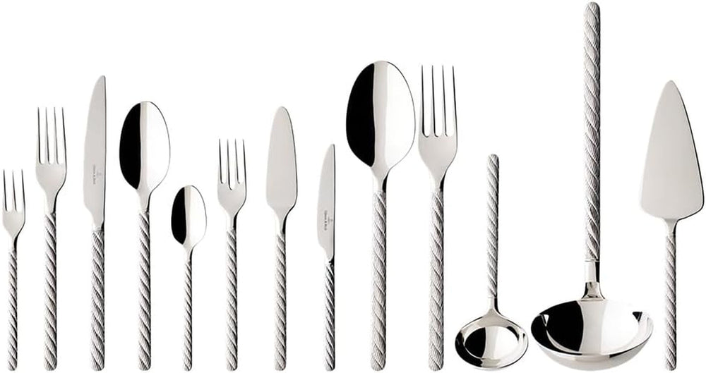 Villeroy und Boch - Montauk Besteckset, verschiedene Größen, Edelstahl Kitchen Naty Shop 113-teilig