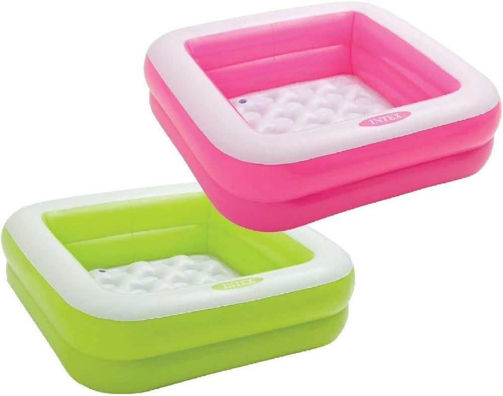 Cutie de joacă pentru piscină pentru bebeluși Intex, culori asortate, 85 x 85 x 23 cm