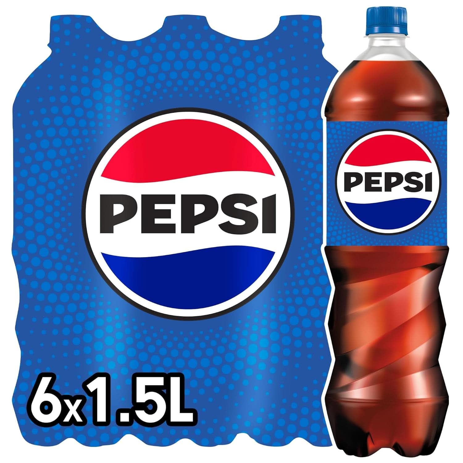 Pepsi Cola, Original, Set 6 x 1,25 Liter alkoholfreie Getränke Naty Shop 6 x 1,5 Liter Classic Version
