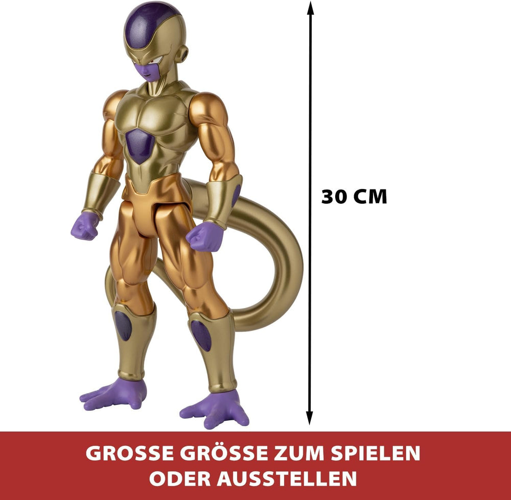 BANDAI – Dragon Ball Super – Golden Frieza – Limit Breaker Figur 30 cm – Offizielle Lizenz von Dragon Ball – Große bewegliche Frieza-Figur – Frieza-Figur – Spielzeug für Kinder ab 4 Jahren – 36733 Actionfiguren Naty Shop