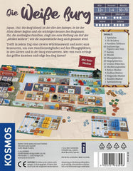 KOSMOS 683948 Das weiße Schloss, Am Hof ​​des Daimyo, Strategiespiel mit speziellem Würfelmechanismus, Brettspiel für 1-4 Spieler ab 12 Jahren, Spiel für Kenner