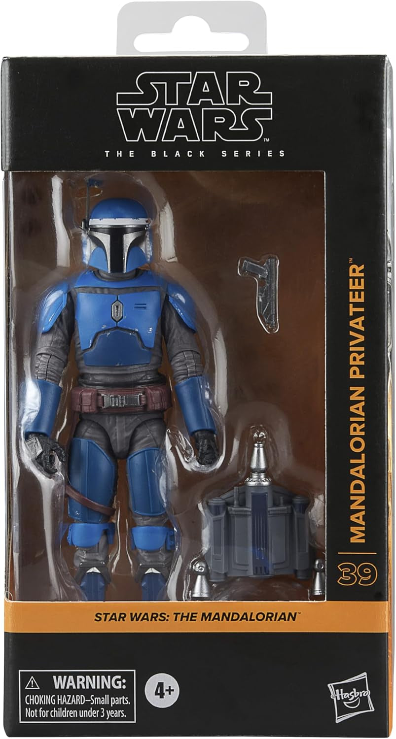 Star Wars The Black Series The Mandalorian Privateer The Mandalorian Actionfigur zum Sammeln, 15 cm große Actionfiguren Naty Shop