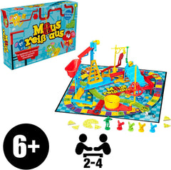 Mouse Run Away, ein Familienspiel für 2 bis 4 Spieler, ein klassisches Multiplayer-Brettspiel mit einfachem Aufbau für Kinder ab 6 Jahren, ein Familienbrettspiel