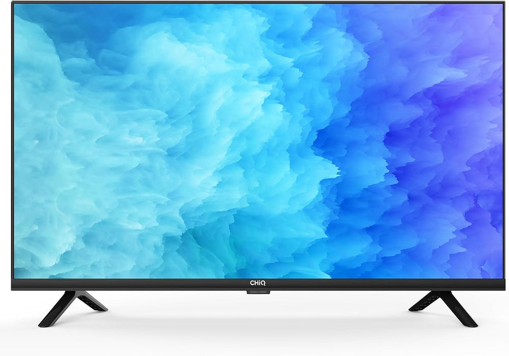 Televizor CHIQ L40G7V de 40 de inci, Google TV, FHD, design fără ramă, Asistent Google, Google Play, Chromecast încorporat, radio triplu (DVB-T2/S2/C), WLAN 5G, Bluetooth, HDMI ARC, USB 2.0, CI+