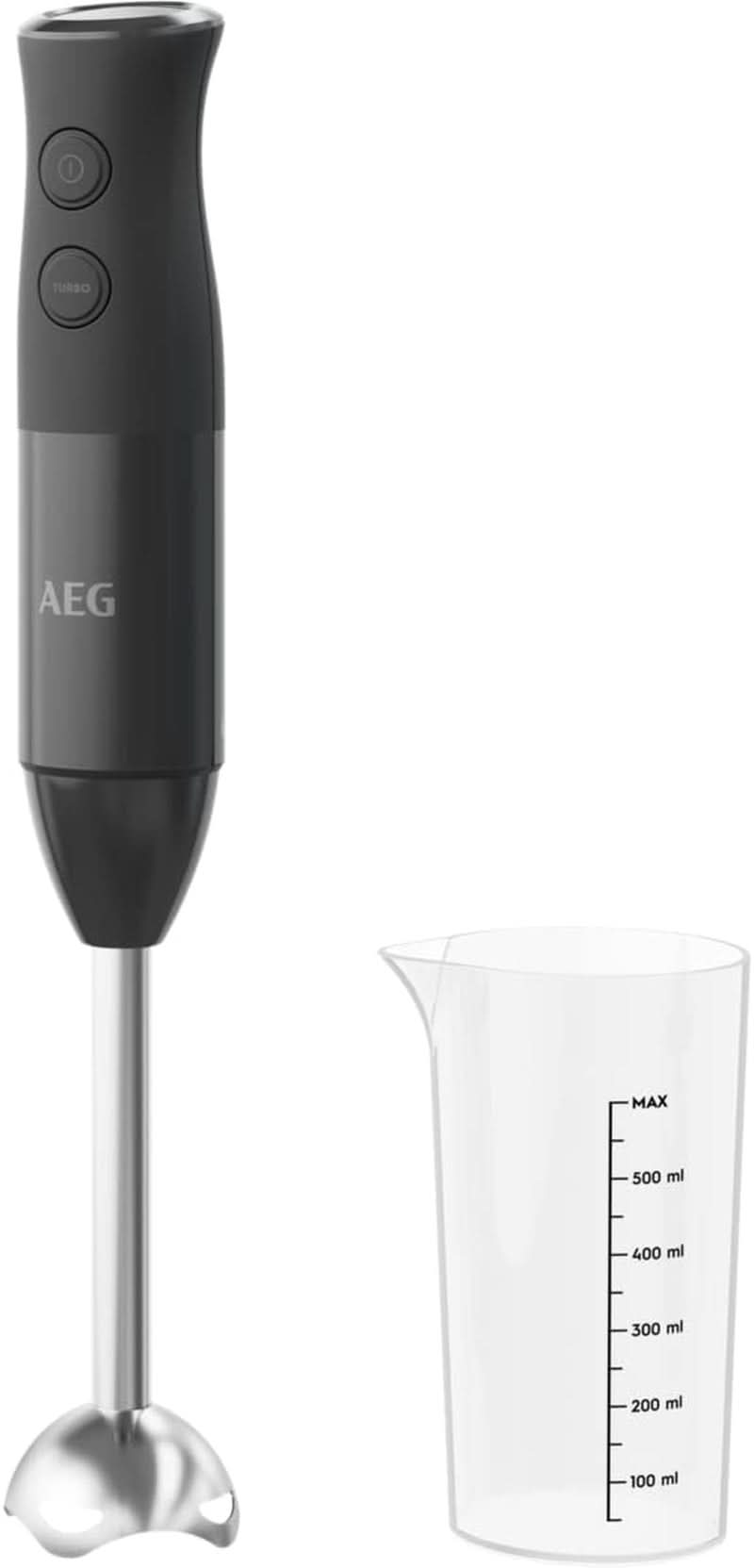 AEG Handmixer HB4-1-4GG / 2 Edelstahlklingen inkl. Naty Shop für Mutter und Kind