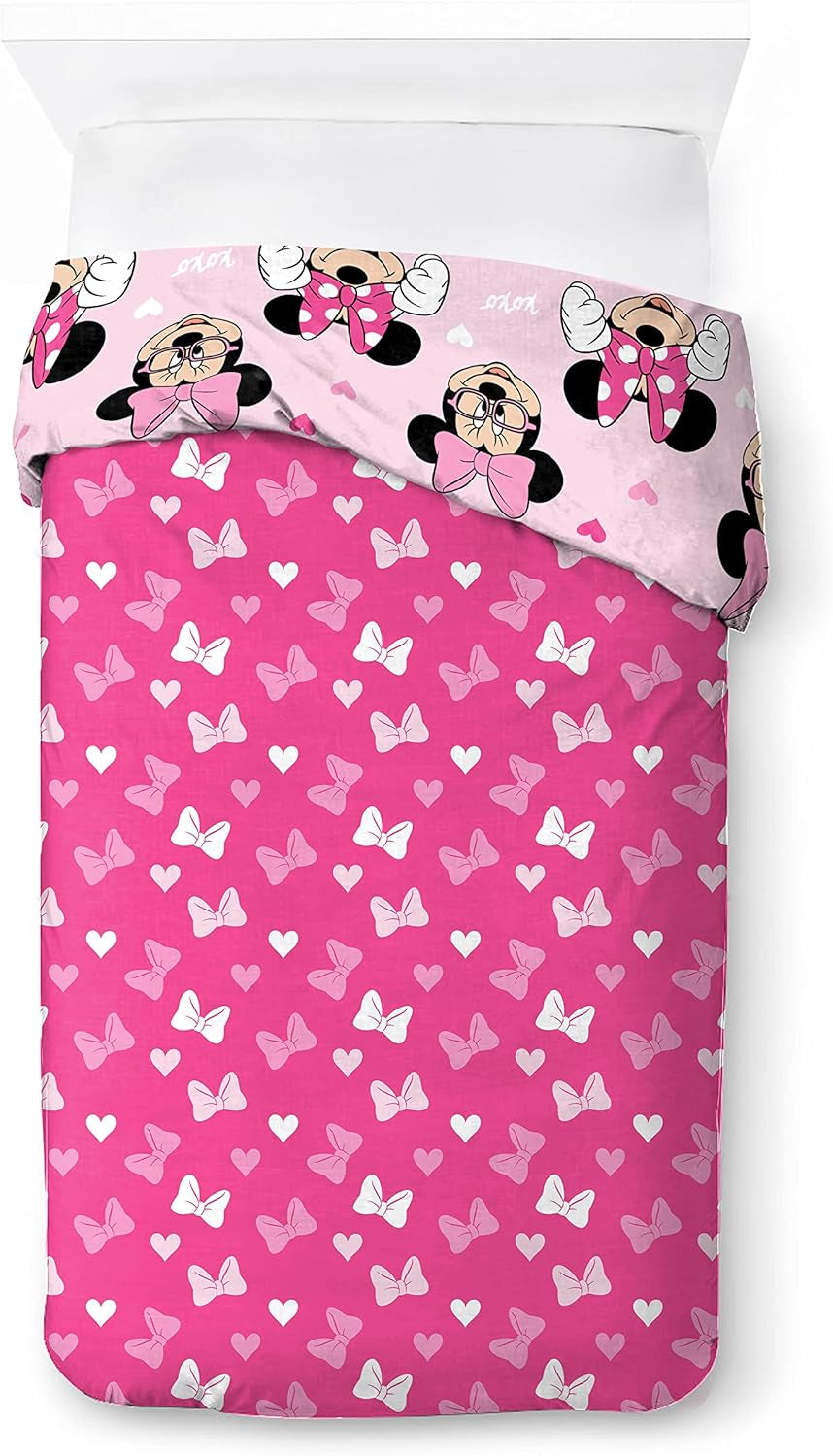 Lenjerie de pat pentru copii, personaje Disney, 100% bumbac Lenjerie de pat - copii Naty Shop
