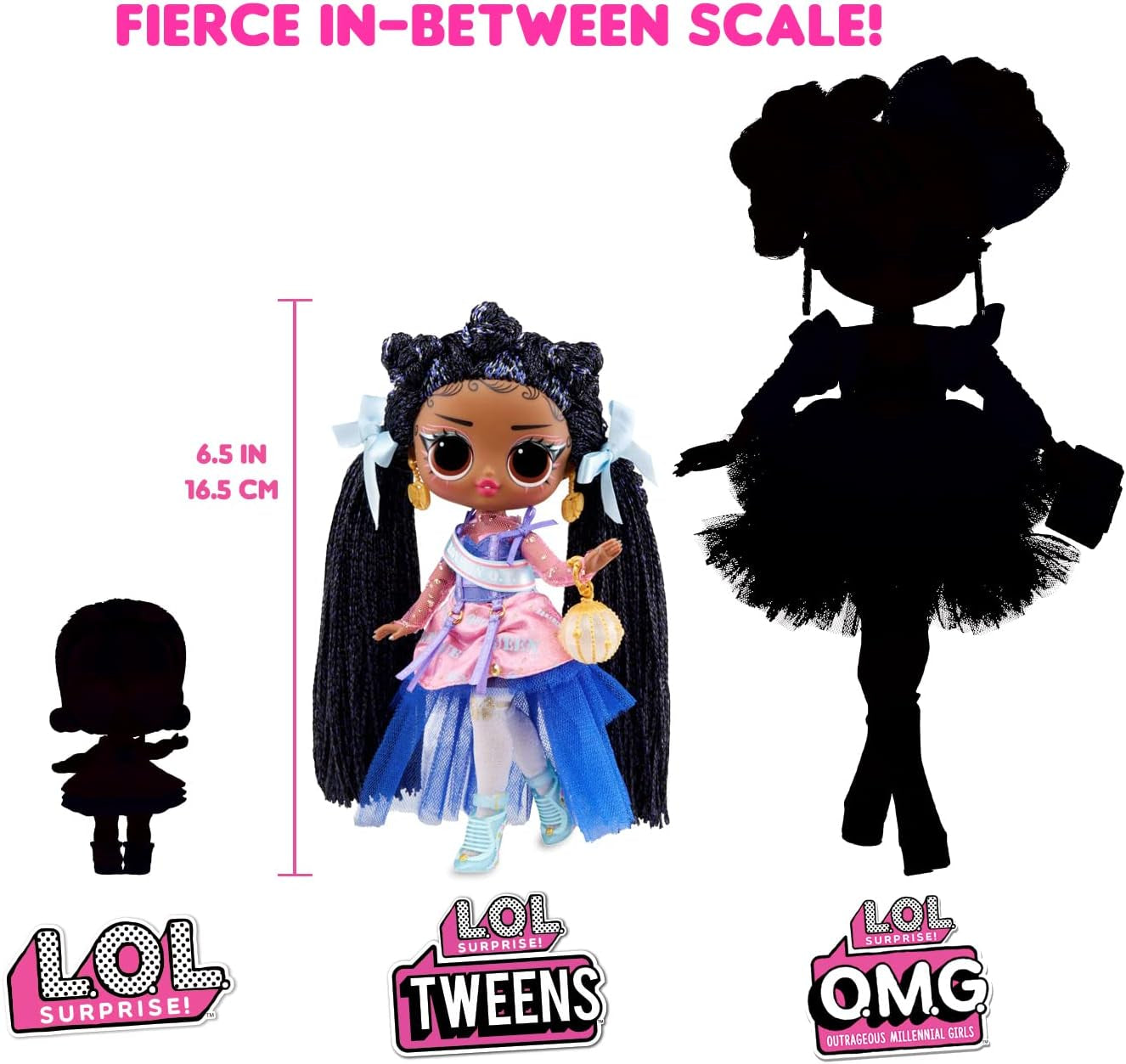 LOL Surprise! Păpușa la modă Tweens Seria 3 – Păpușa NIA Regal 15 cm cu surprize: ținute extravagante, accesorii și multe altele. Cadou excelent de colecție pentru băieți și fete cu vârsta de peste 18 ani, 584087