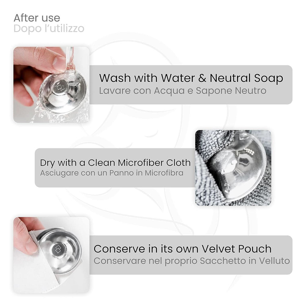 Silvercups Silberhütchen, Stillhütchen Aus Silber, Schützt Und Beruhigt Bei Wunden Und Empfindlichen Brustwarzen, Nickelfrei (Regular) Naty Shop