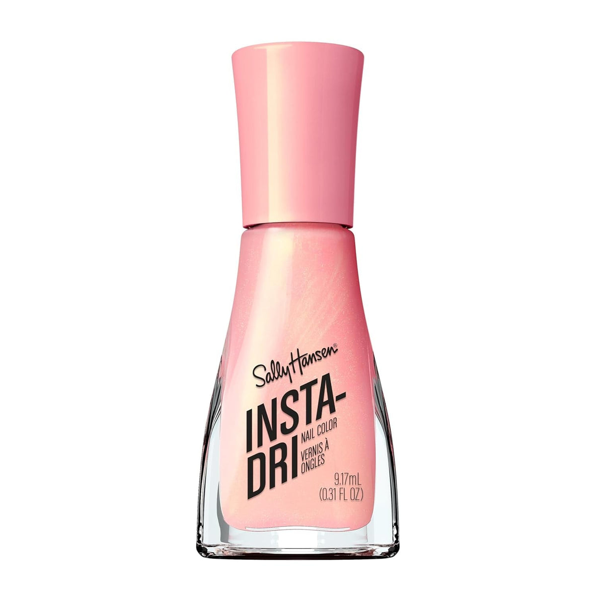 Oja Insta Dri Pink Plush, uscare rapidă, formulă vegană, culoare de lungă durată, 9,17 ml