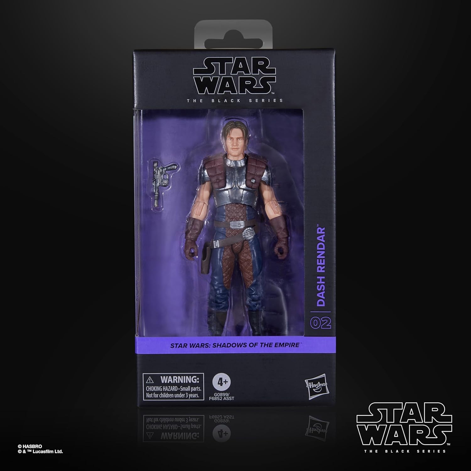 Star Wars Black Series Dash Rendar, Star Wars: Shadows of the Empire Sammelfigur (15 cm) Actionfiguren Naty Shop