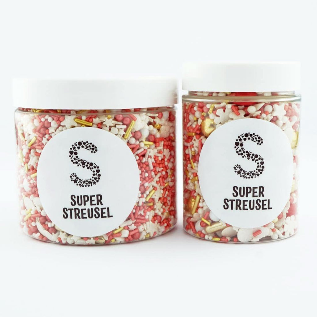 Super Streusel, Crăciun colorat, Sprinkles comestibil Sprinkles Naty Shop