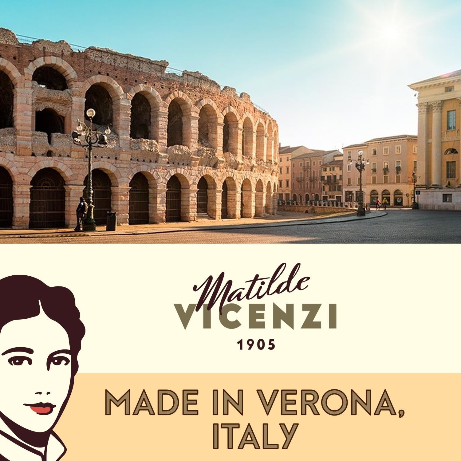 Sambanuts Matilde Vicenzi Minivoglie (tavă metalică rotundă 500G)