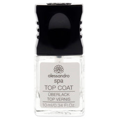 Spa Top Coat - Strat superior cu uscare rapidă pentru sigilarea ojei, protecție și strălucire pentru unghii, 10 ml