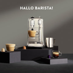 Espressor cu capsule Nespresso SNE800 Creatista Plus de la Sage, negru mat