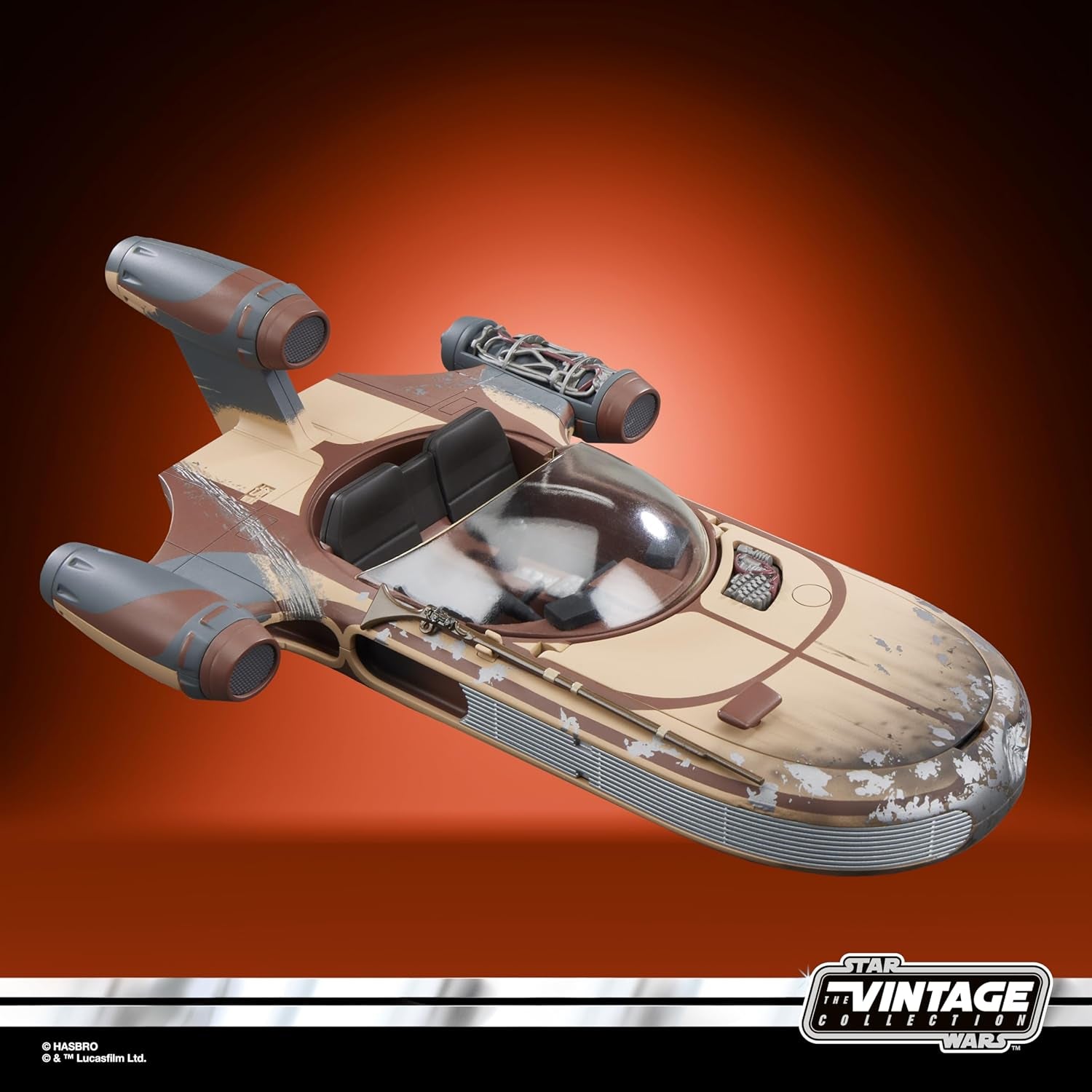 Star Wars Vintage Collection Landspeeder & Luke Skywalker, Star Wars: A New Hope Actionfigur und Fahrzeug, 9,5 cm Actionfiguren Naty Shop