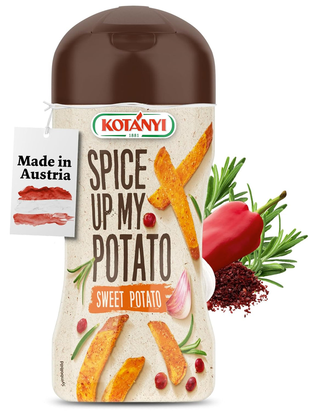 KOTÁNYI Original Style Grillgewürz 80g - Kartoffel-Gewürz für Pommes, Bratkartoffeln und Potato Wedges- Gewürzmischung zum Grillen - [Jetzt für die nächste Grillparty bestellen!]