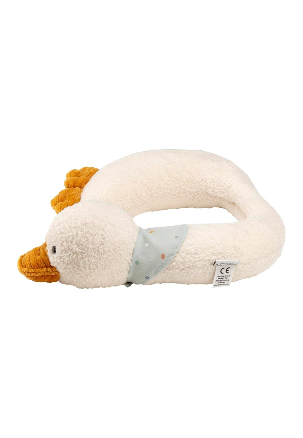 Suport pentru gât rață Edda Lou, pernă pentru gât în formă de U, pernă cu cap de animal pentru băieți și fete, ideală în mașină, în avion și în călătorii Perne ortopedice cervicale Naty Shop