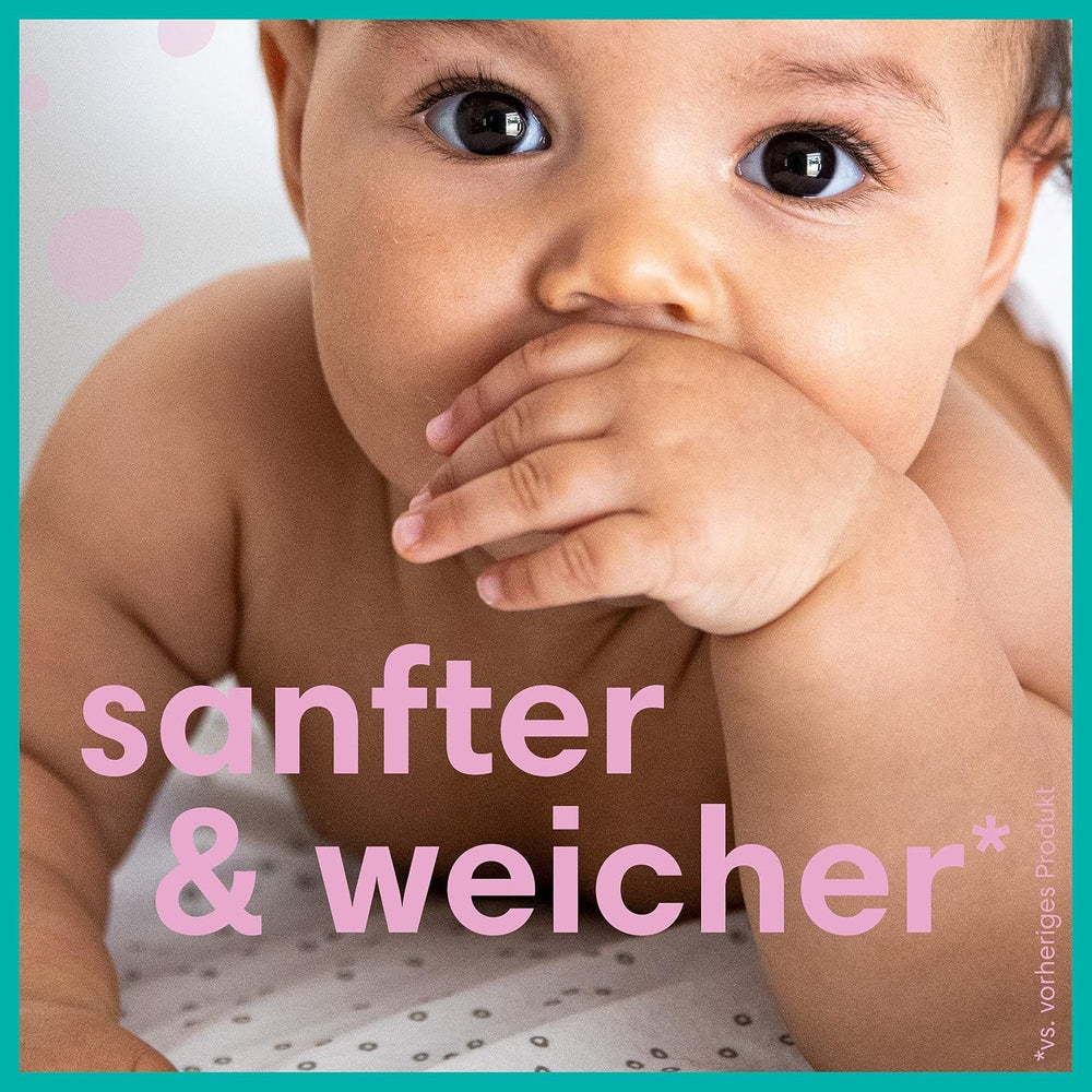 Set de prindere pentru ușă Bright Starts Deluxe cu clemă sigură și stabilă pentru tocul ușii și șervețele umede Pampers Sensitive pentru bebeluși, 1200 de șervețele (15 x 80)