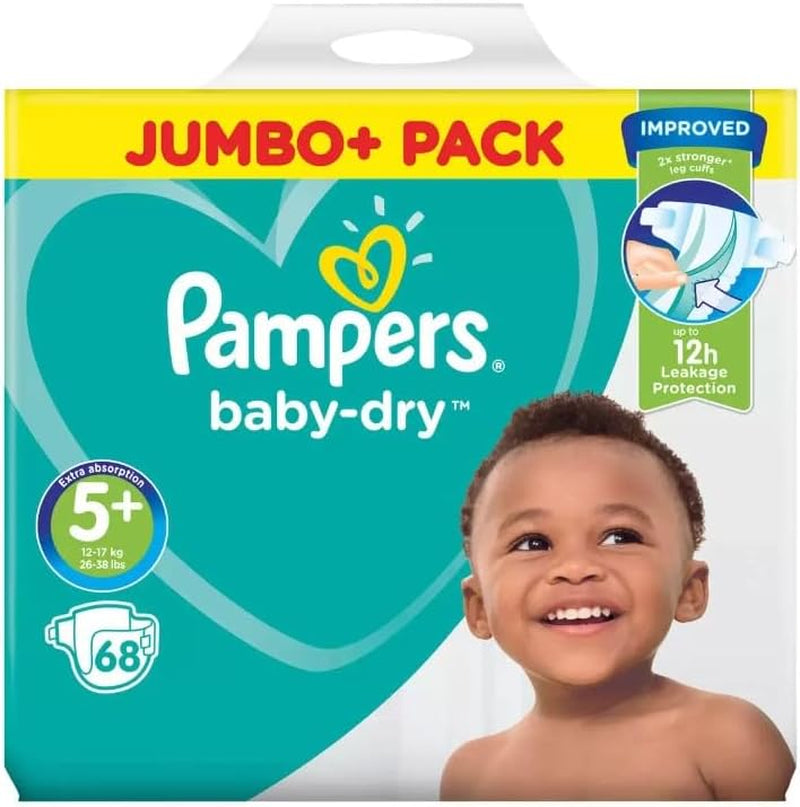 Scutece Pampers 81657566 Baby-Dry Pants, albe