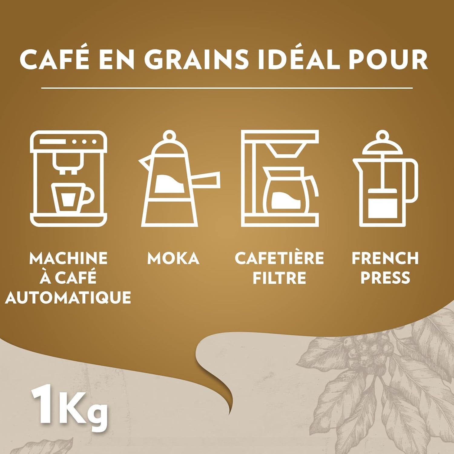 LAVAZZA - Espresso Qualità Oro - Café Grain - Selecție Premium - 100% Arabica - Italiană - Intensitate 5 - 2 pachete a câte 1 kg fiecare