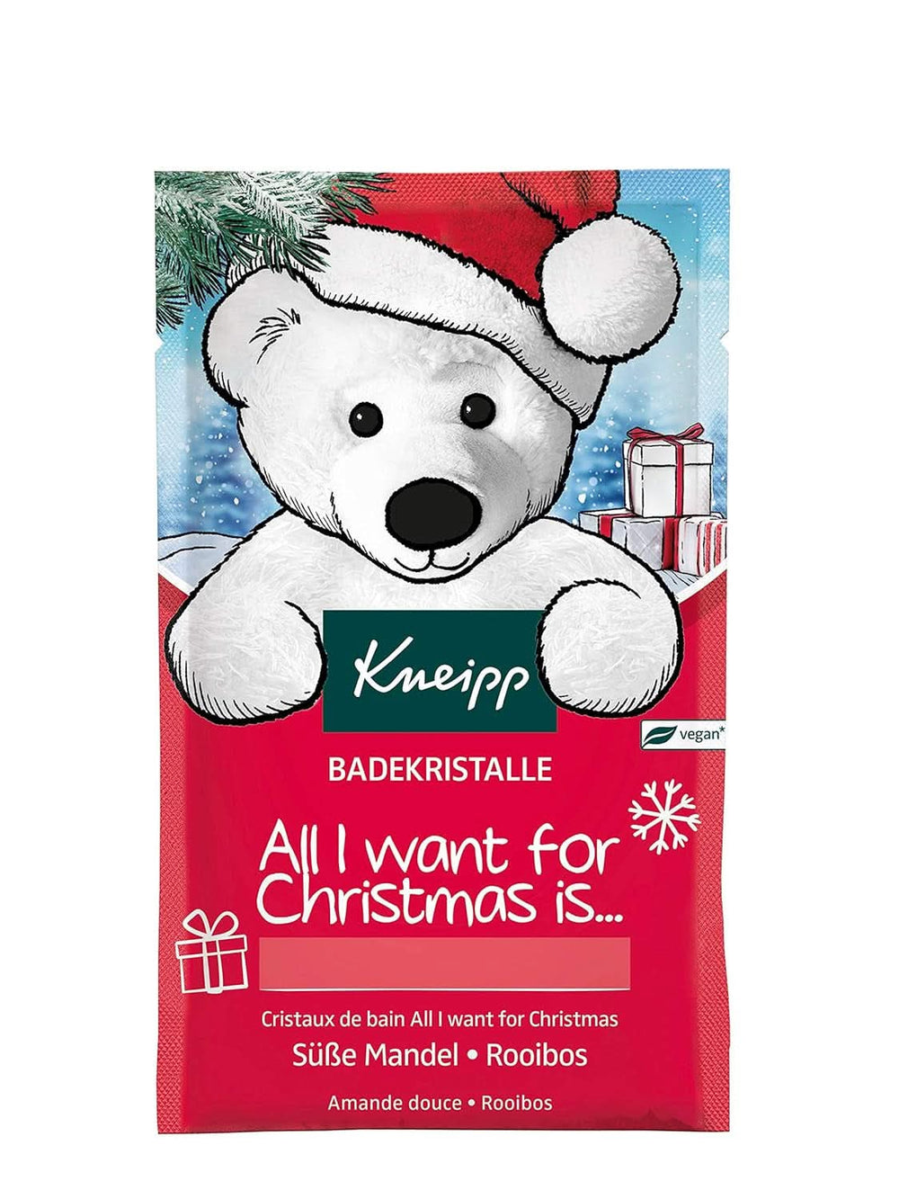 Kneipp, Badesalz, Himbeere und Cranberry, 60 Gramm Dusche und Bad Naty Shop 60 Gramm Mandeln