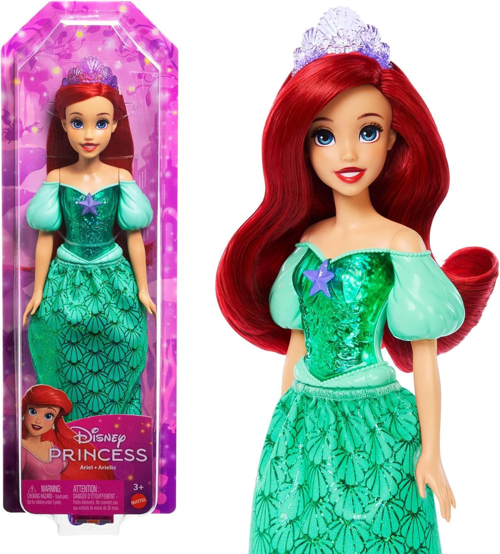 Mattel Disney Princess ultimative Prinzessinnenkollektion mit 13 Modepuppen in schillernder Kleidung und Accessoires, beweglich, inspiriert von den Filmen, JFC43