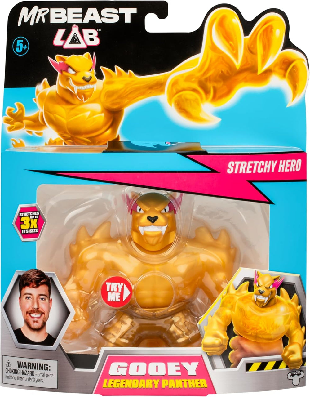 MRBEAST LAB 24738 Die Helden von GOO JIT Zu Elastic Figure Folding Legendary Panther Action Figures Naty Shop