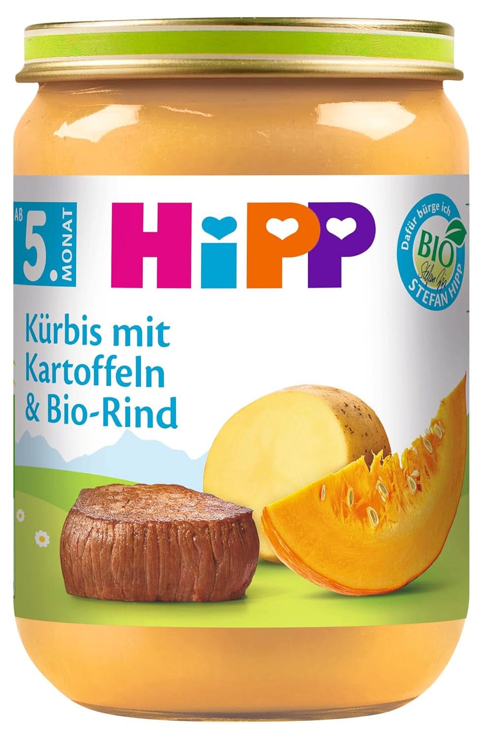 Hipp Zuckermais mit Kartoffelpüree und Bio-Truthahn, 6er Pack (6 x 190 Gramm) Mutter und Kind Naty Shop 6 x 190 Gramm Obst