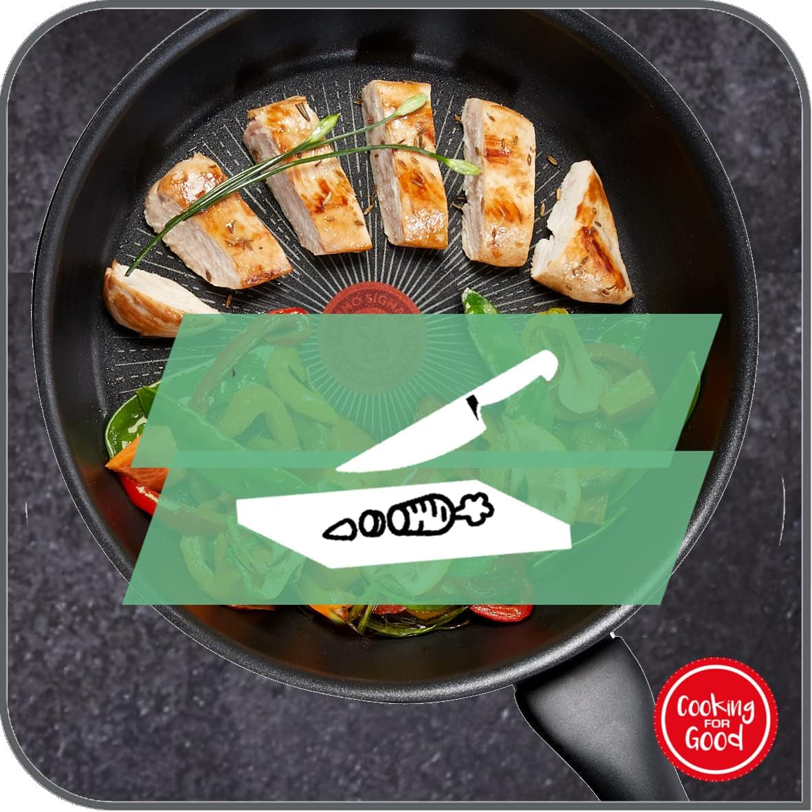 Tefal Hard Titanium Essential, nu este potrivită pentru inducție Oale si Tigai Naty Shop