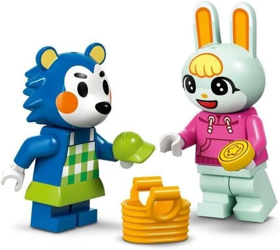 LEGO Animal Crossing Die Schneiderei der Schneiderschwestern, Bauset für kreative Rollenspiele, Geschenk für Mädchen, Jungen und Fans des Videospiels ab 6 Jahren, Abenteuer Spielset 77055
