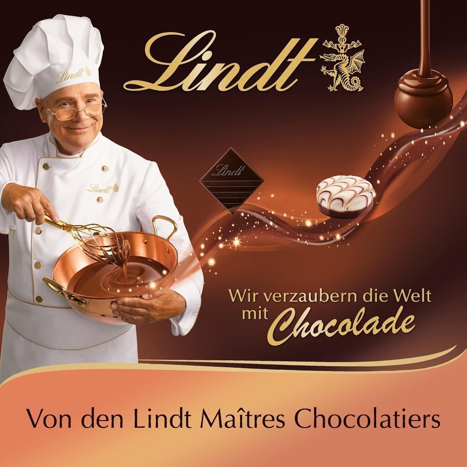 Lindt Schokolade - Creola-Pralinés, 100 Gramm Naty Shop Schokoladenbonbons