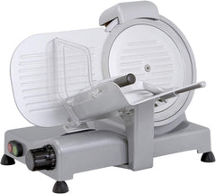 90018 Luxury 22 GS, elektrischer Allesschneider, Aluminium, Silber/Schwarz Allesschneider und Schneidemaschinen Naty Shop Silber / Schwarz Luxus Gs 22 cm