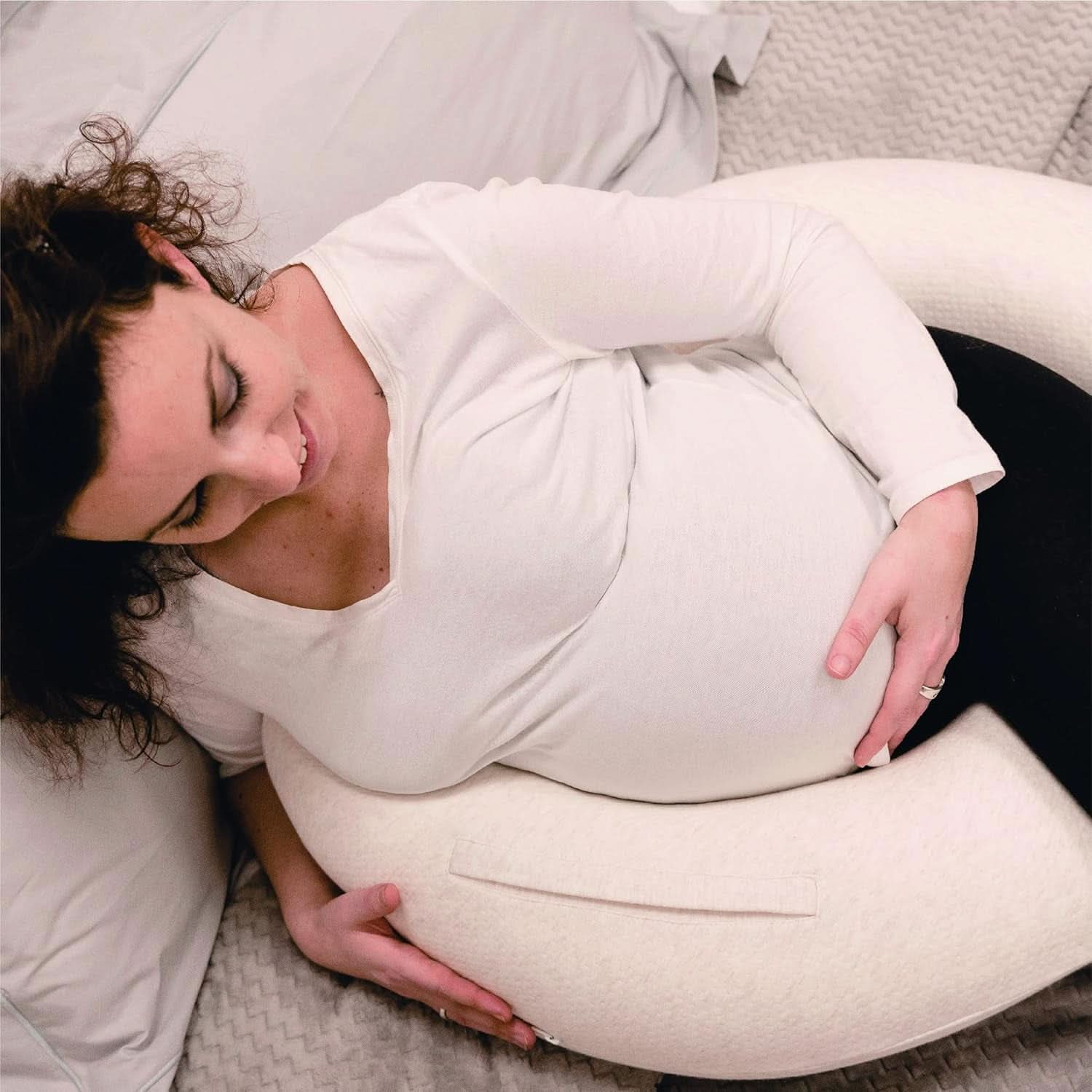 Pernă de alăptare multifuncțională, 4 în 1, Soft Nova, bej, pernă unică: 202 cm, fotoliu, 40 X 75 X 22 cm Accesorii Hrana si Alaptare Bebe Naty Shop