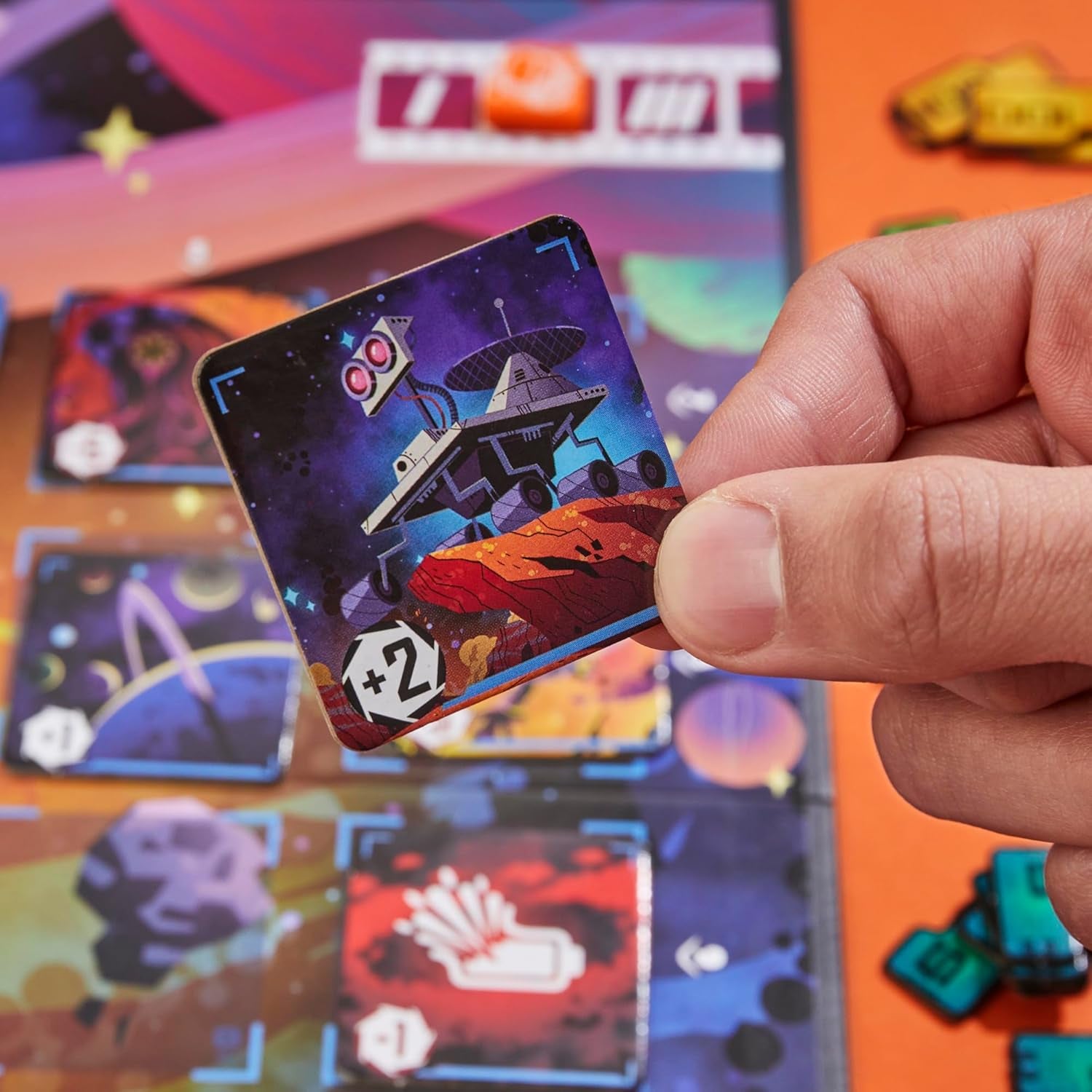 Cosmolancer, ein strategisches Brettspiel von Reiner Knizia